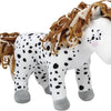 Bambolino toys knuffel pluche fien en teun - stip de pony, 25cm