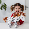 Bambolino toys knuffel pluche fien en teun - stip de pony, 25cm