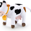 Bambolino fien en teun knuffel rosa koe. 30 cm. 0+
