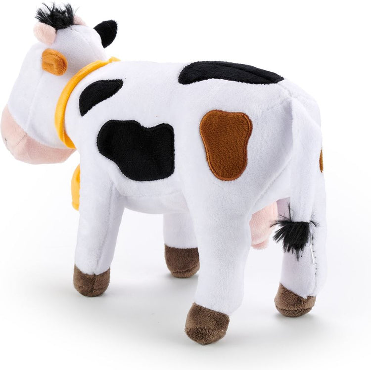Simply fien en teun knuffel rosa koe. 30 cm. 0+
