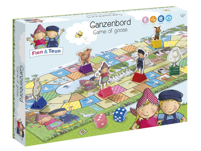 Bambolino fien en teun - spel ganzenbord