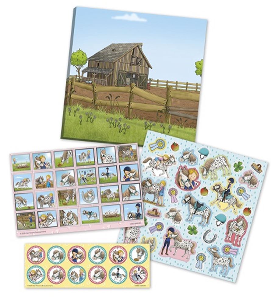 Dsp. stip de pony stickerset. 3+ (12 st.