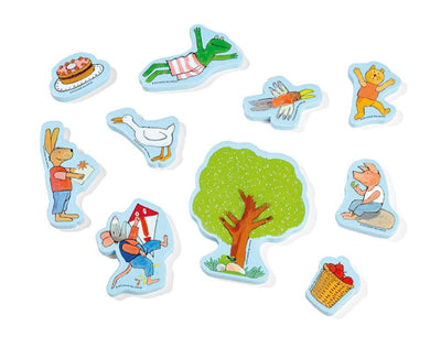 Bambolino kikker badspeelgoed badfiguren, educatief speelgoed in opbergnetje - peuter kleuter speelgoed - vanaf 1 jaar - toys