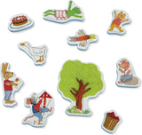 Bambolino kikker badspeelgoed badfiguren, educatief speelgoed in opbergnetje - peuter kleuter speelgoed - vanaf 1 jaar - toys - afbeelding 2