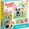 Bambolino woezel pip puzzel 4 in 1. 3+