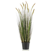 Emerald kunstplant in kunststof pot vossenstaartgras herfst 90 cm - afbeelding 2