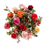 Emerald kunstboeket flame roses - afbeelding 3