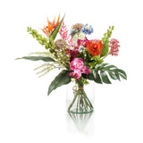 Emerald kunstboeket exotic mix - afbeelding 2