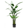 Emerald kunstplant heliconia plant groen 125 cm 419837