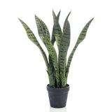 Emerald kunstplant sansevieria in pot 55 cm - afbeelding 1