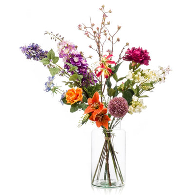 Emerald kunstboeket flower bomb xl