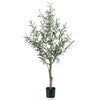 Emerald kunstplant in kunststof pot olijfboom 115 cm