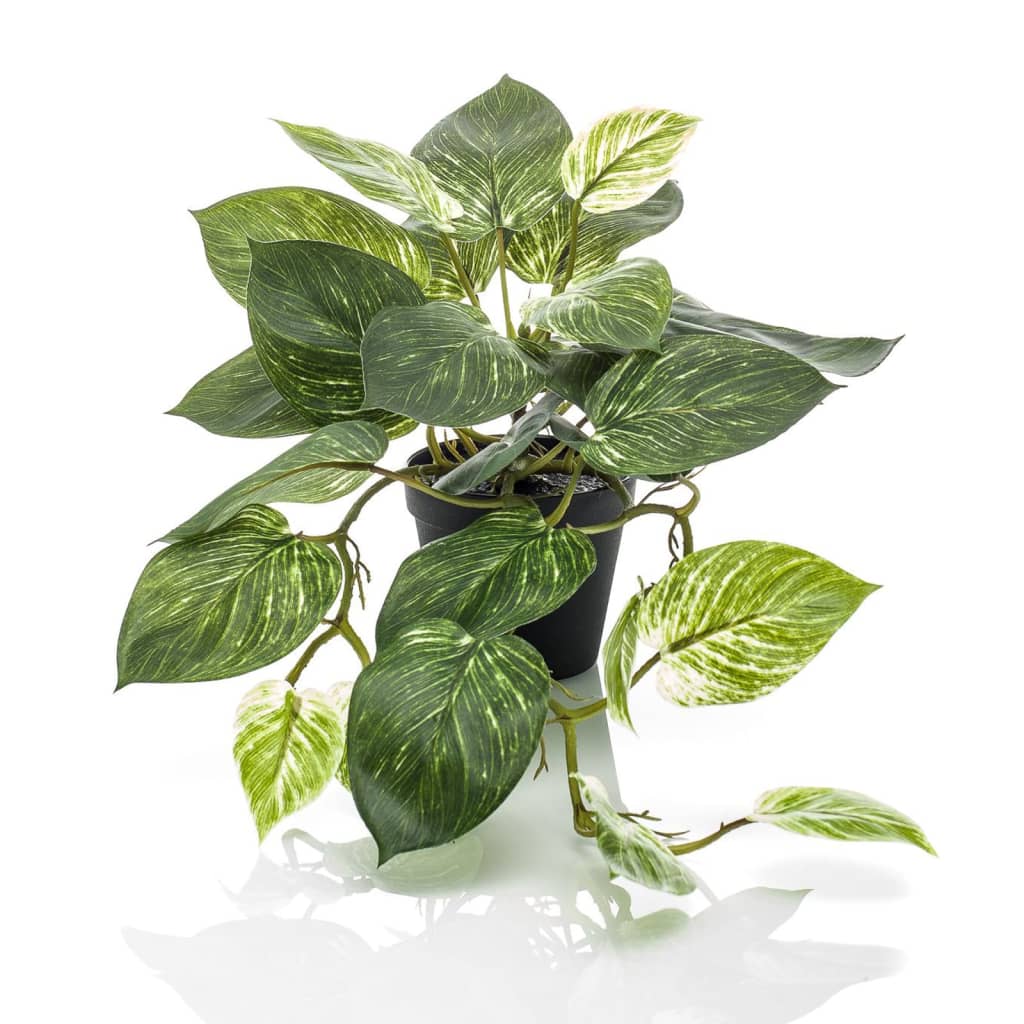 Emerald kunstplant in pot scindapsus struik 55 cm