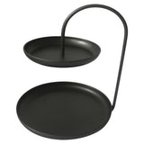 Lesli Living Lesli Living Etagère 2-laags Julie 31x30x40 cm zwart - afbeelding 1