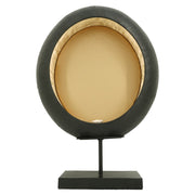 Lesli Living Lesli Living Kaarsenstandaard ovaal op standaard 39,5x13x60 cm - afbeelding 1