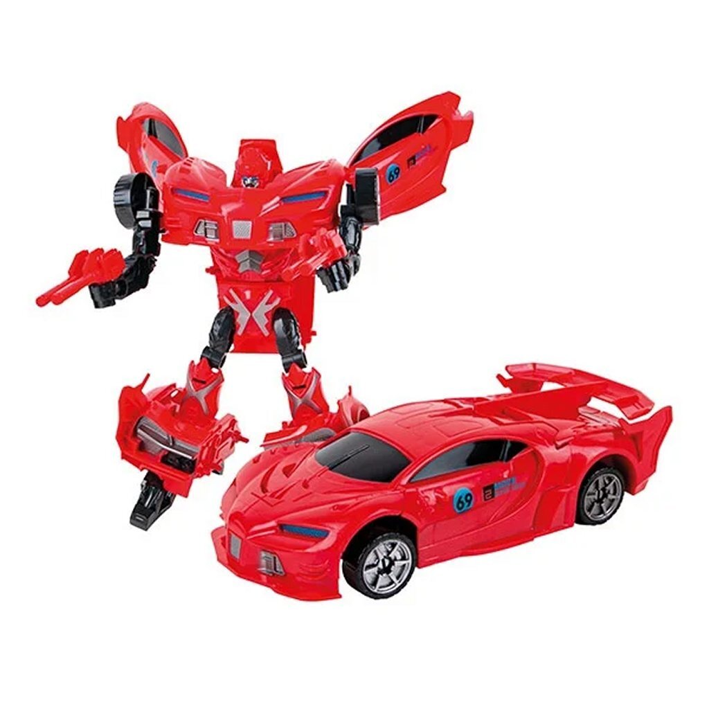 Toi-toys autorobot roboforces junior 26 cm 4-delig