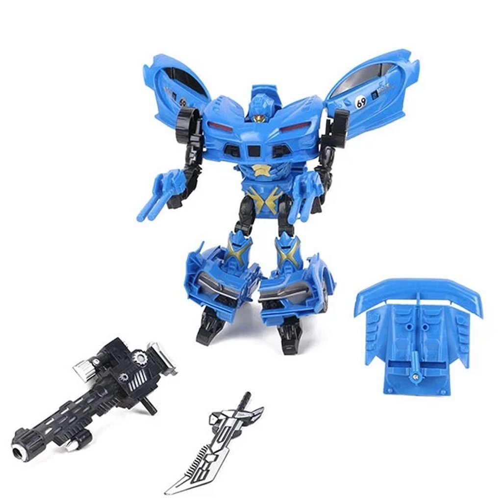 Toi-toys autorobot roboforces junior 26 cm 4-delig