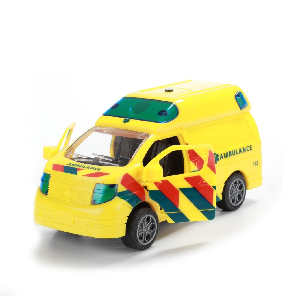 Cars Trucks Frictie Ambulance (NL) met Licht en Geluid