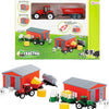 Toi-toys toi toys tractor set met schuur verschillende uitvoeringen