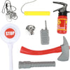Toi-toys toi toys fire fighter brandweerkoffer met accessoires 25x16x6cm