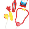 Toi-toys doktersset in tas met spuit en thermometer
