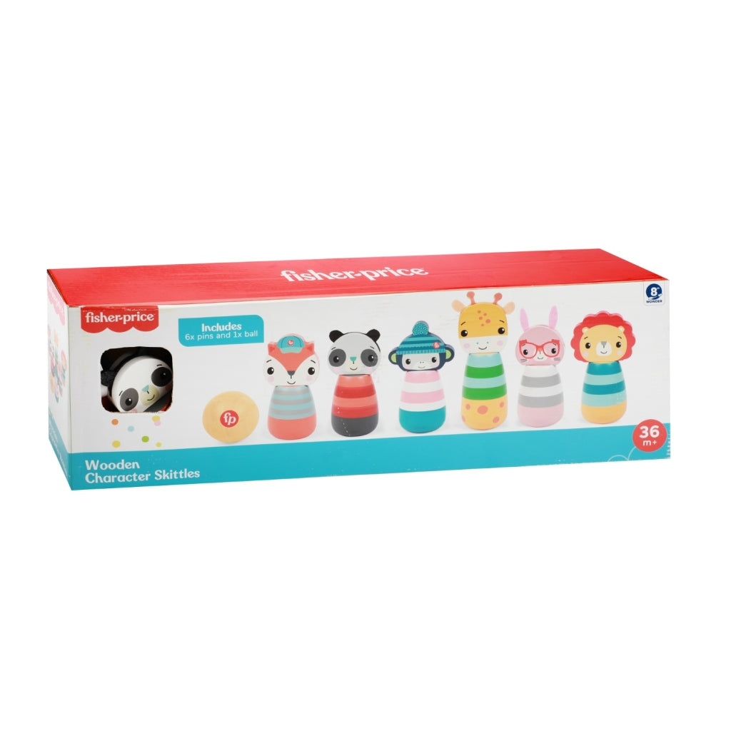Fisher price houten kegelspel dieren