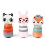 Fisher price houten kegelspel dieren - afbeelding 4