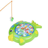 Toi-toys visspel draaischijf vang de vis met geluid - afbeelding 4