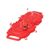 Toi-toys raceset in koffer verschillende kleuren