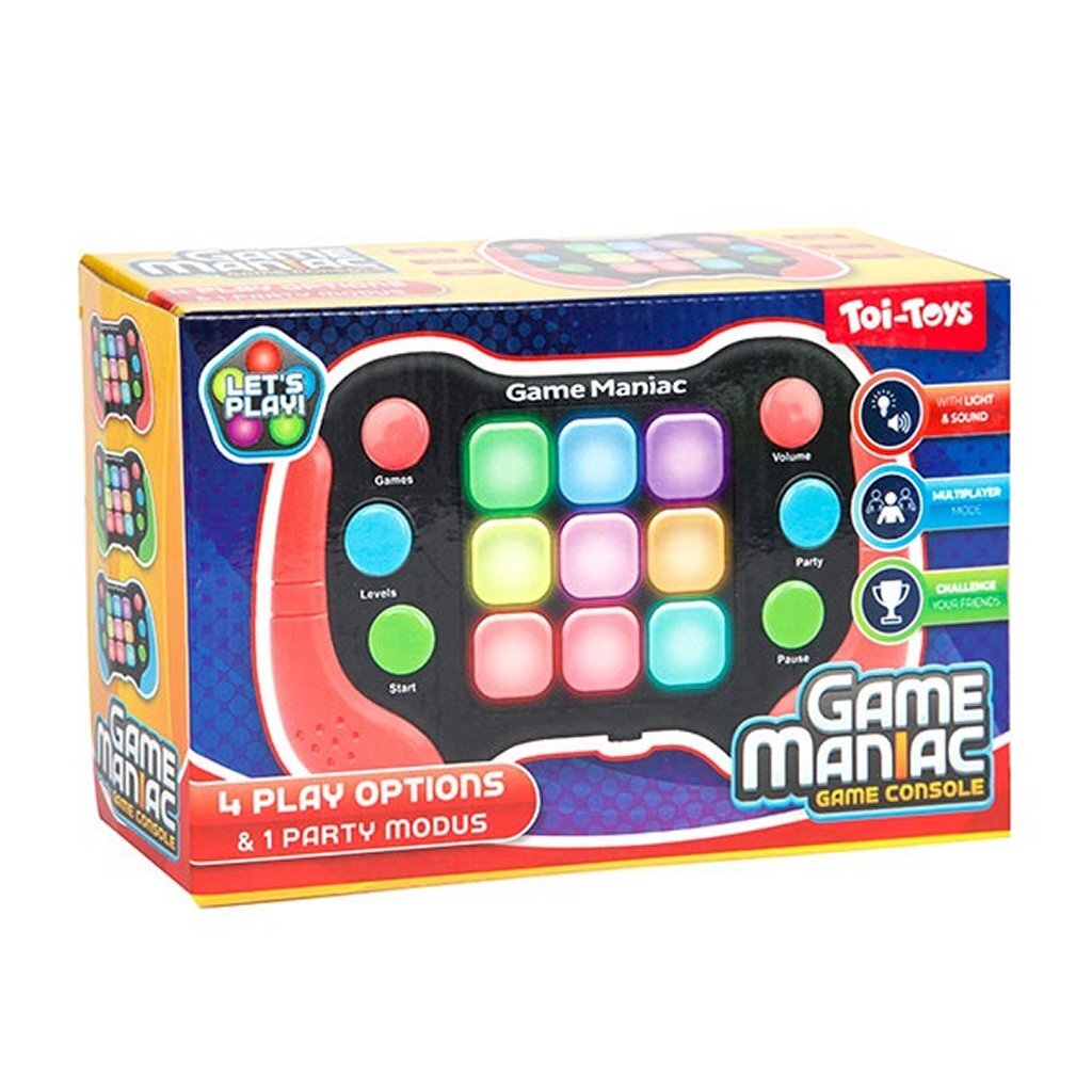 Toi-toys 4in1 game maniac + licht en geluid assorti