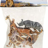 Toi-toys animal world wilde dieren deluxe, 5st.
