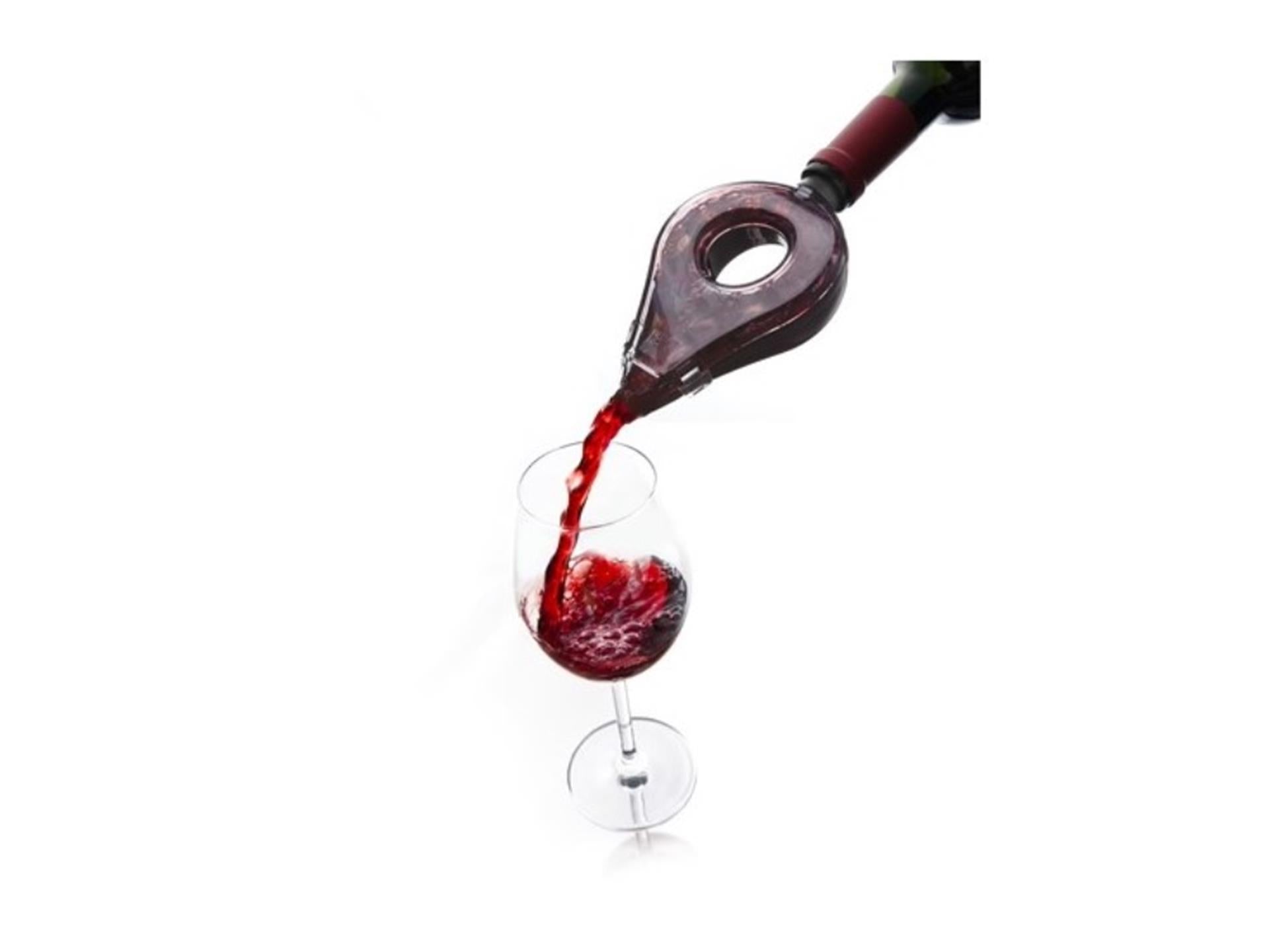 Vacu vin vacuvin wijnbeluchter grijs