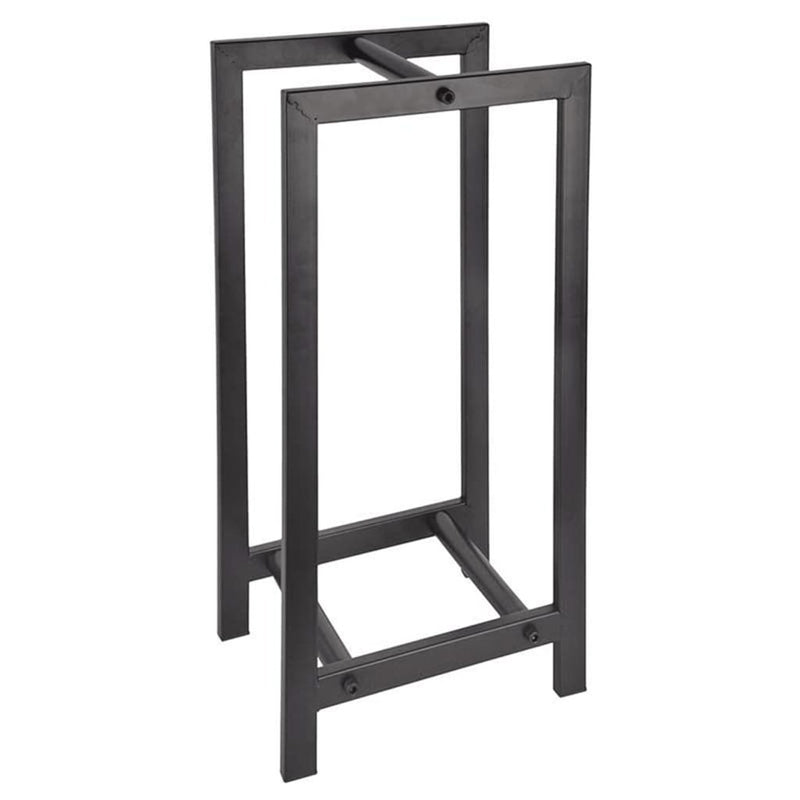 Esschert design houtopslagrek zwart