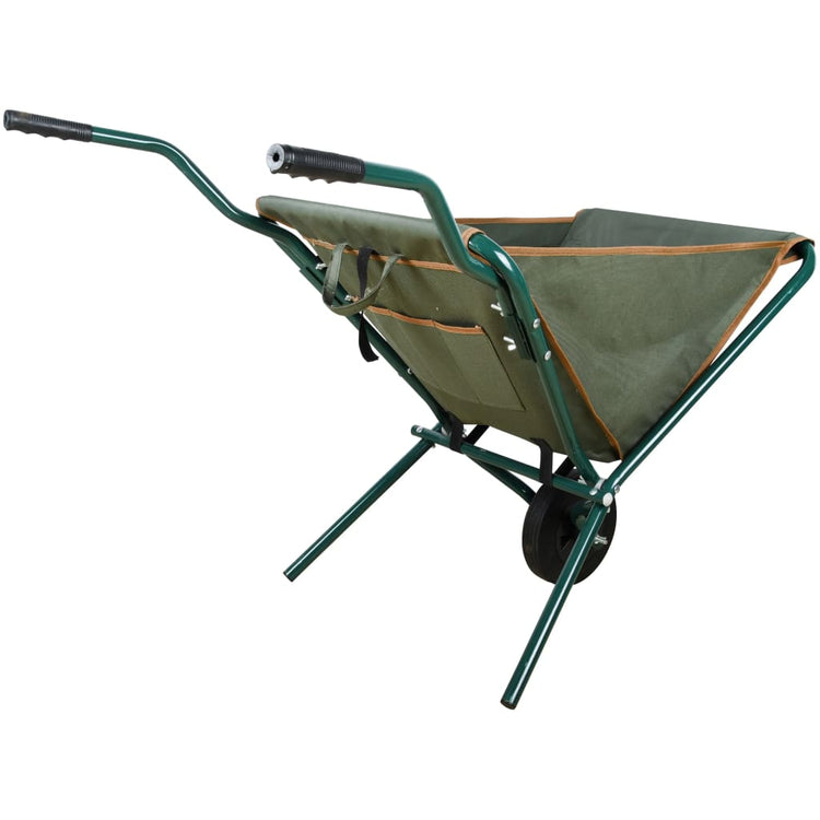 Esschert design kruiwagen inklapbaar groen gt138