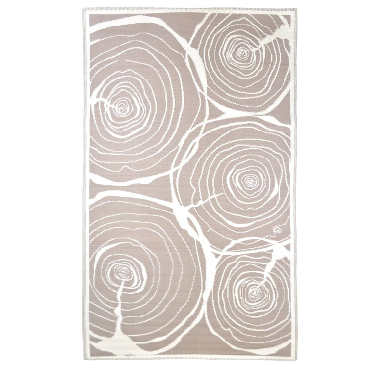 Esschert design buitenkleed jaarringen 240x150 cm