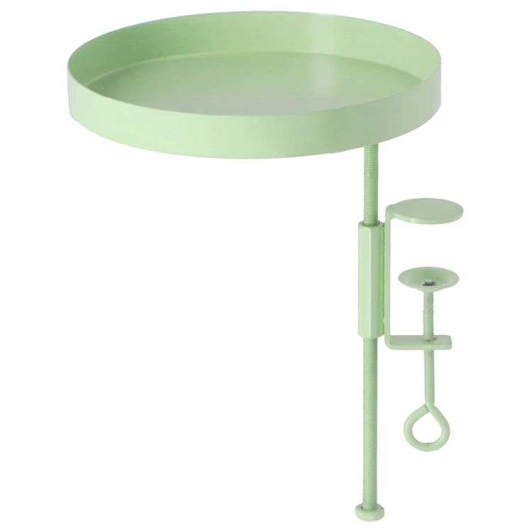 Esschert design plantenblad met klem rond m groen