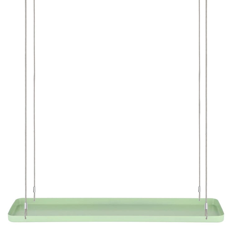 Esschert design plantenblad hangend rechthoekig l groen