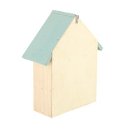 Esschert design houten insectenhotel 10x24x29 cm naturel mintgroen - afbeelding 4