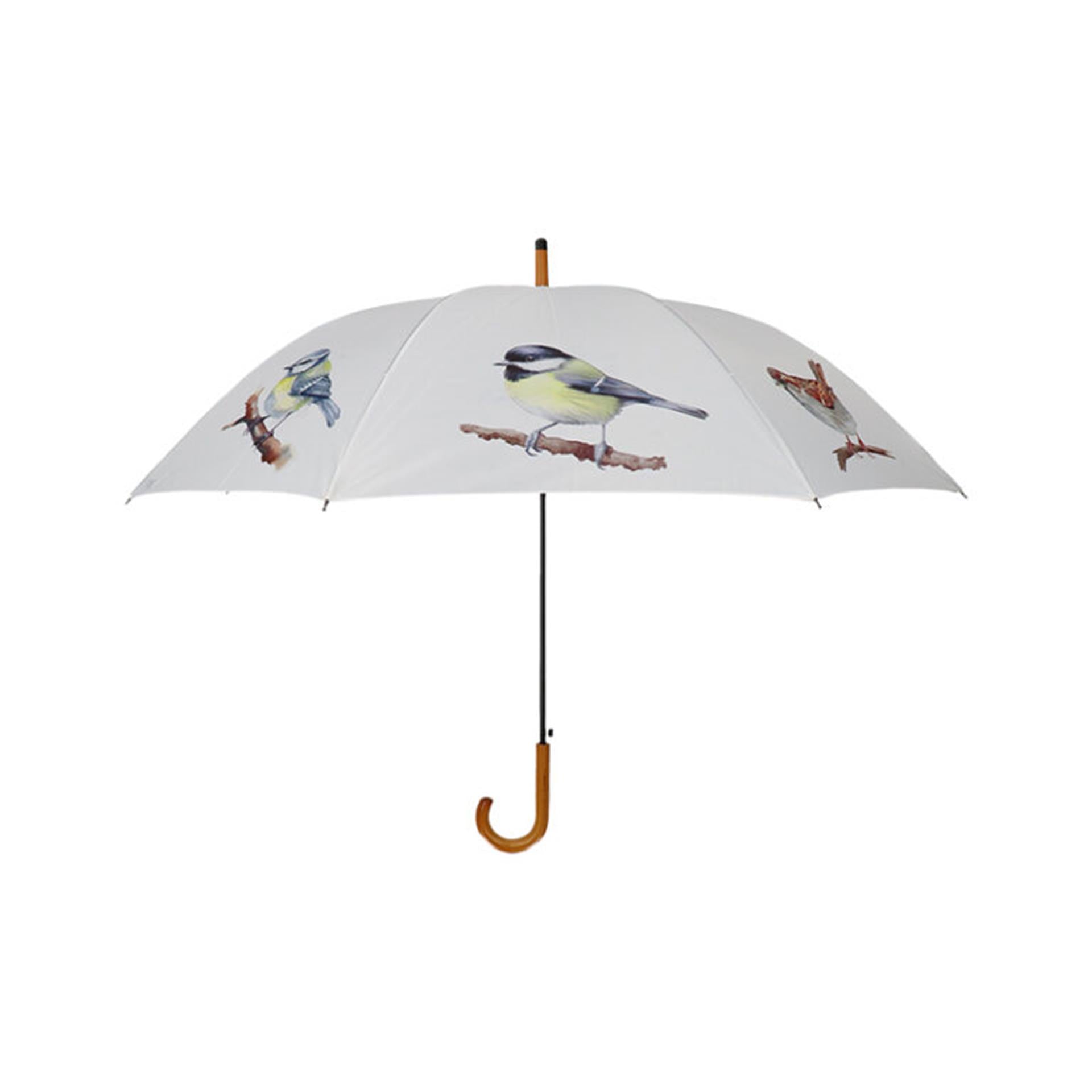 Esschert design paraplu aquarel vogels 119,5x119,5x96,0 cm