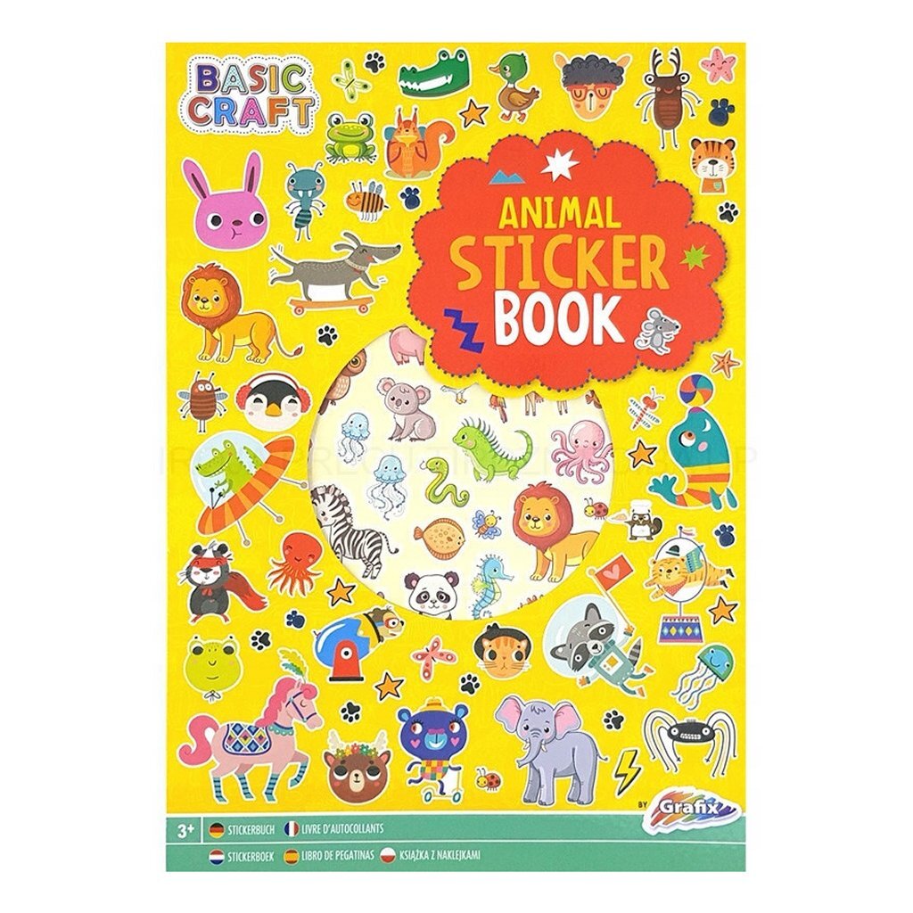 Grafix a4 stickerboek