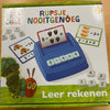 Rupsje nooitgenoeg leer rekenen. 3+