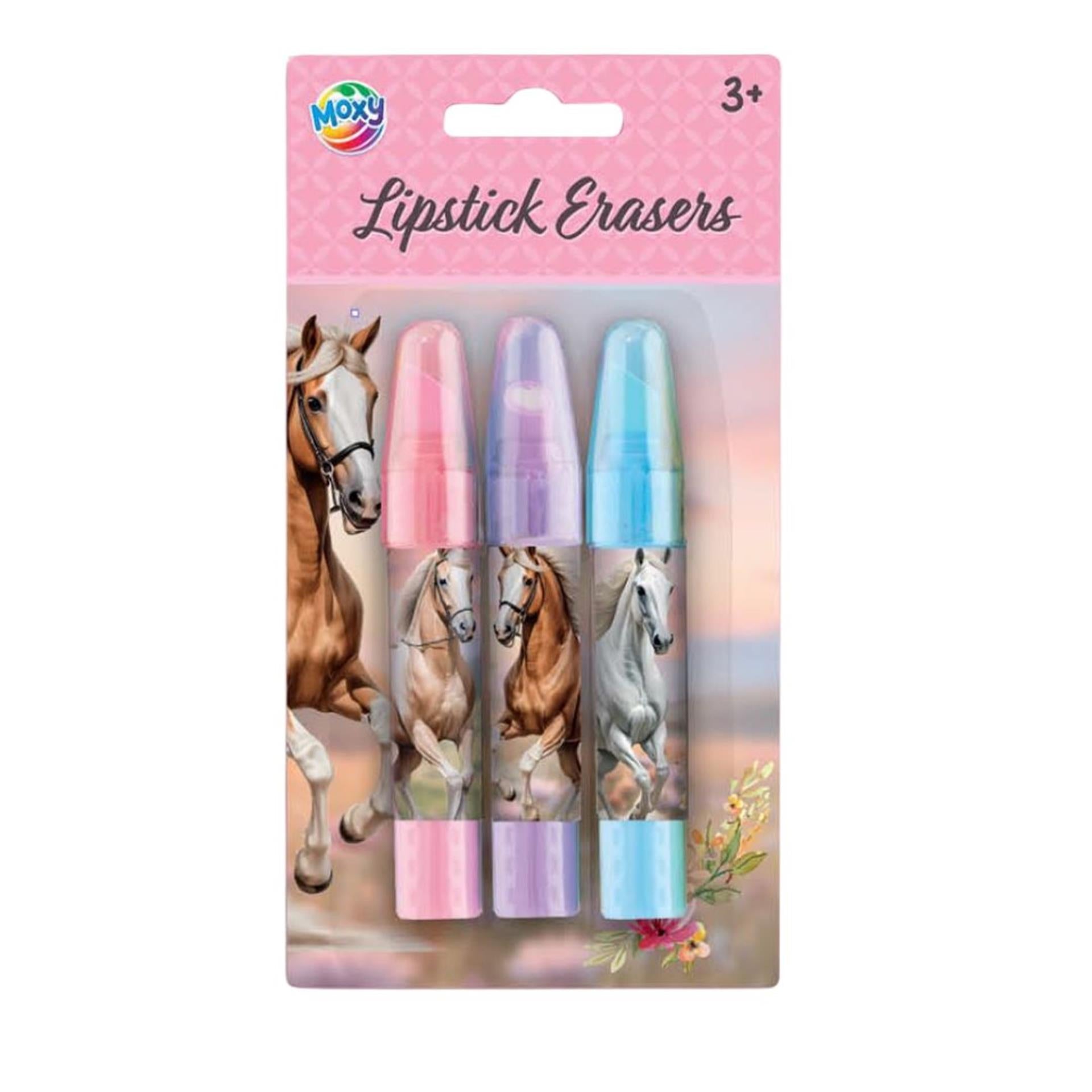 Moxy paarden lipstick gummen - 3st.
