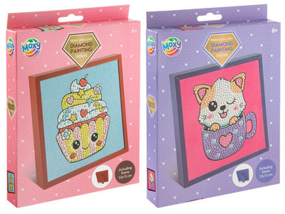 Moxy diamond painting velvet inclusief frame