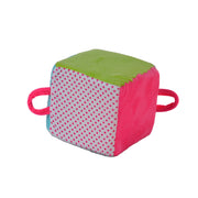 Angel toys rammelaar kubus met belletje 11 cm - afbeelding 1