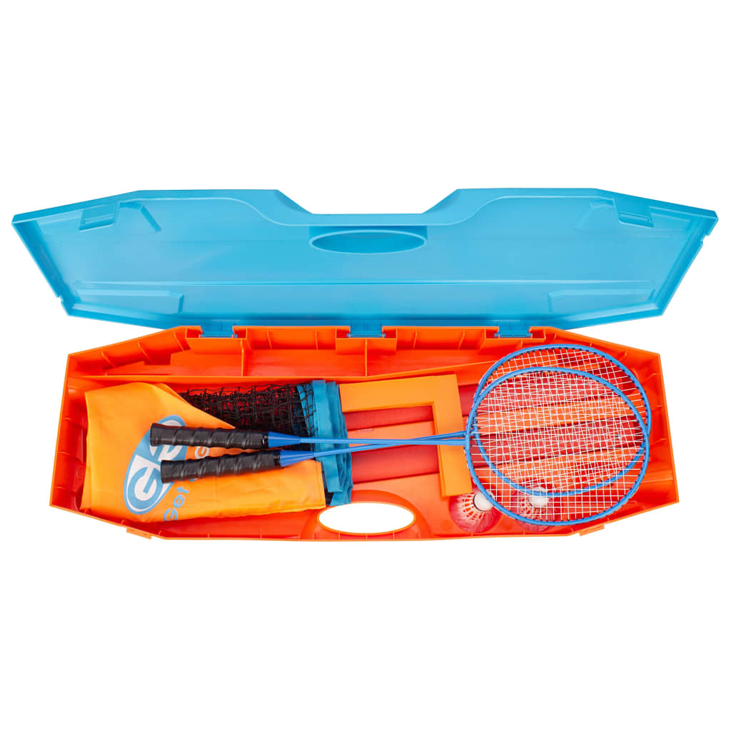 Get Go Get Go Instant Badmintonspeelset blauw en oranje