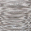 Capi plantenbak nature rib vierkant 40x40 cm ivoorkleurig kofi903