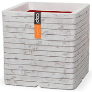 Capi plantenbak nature row vierkant 30x30 cm ivoorkleurig krwi902 - afbeelding 1