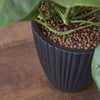 Capi Capi Bloempot Urban Tube taps 55x52 cm zwart KBLT802