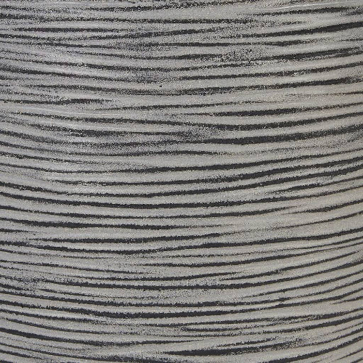 Capi plantenbak nature rib vierkant 30x30 cm antraciet kofz902