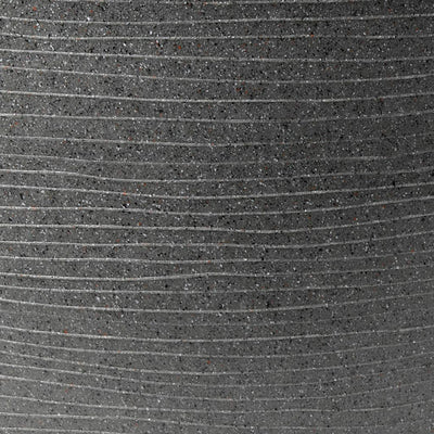 Capi plantenbak arc granite rechthoekig 60x35x40 cm antracietkleurig